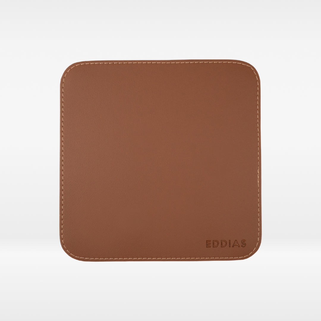 Mousepad Deskpad Office em Couro Ecológico