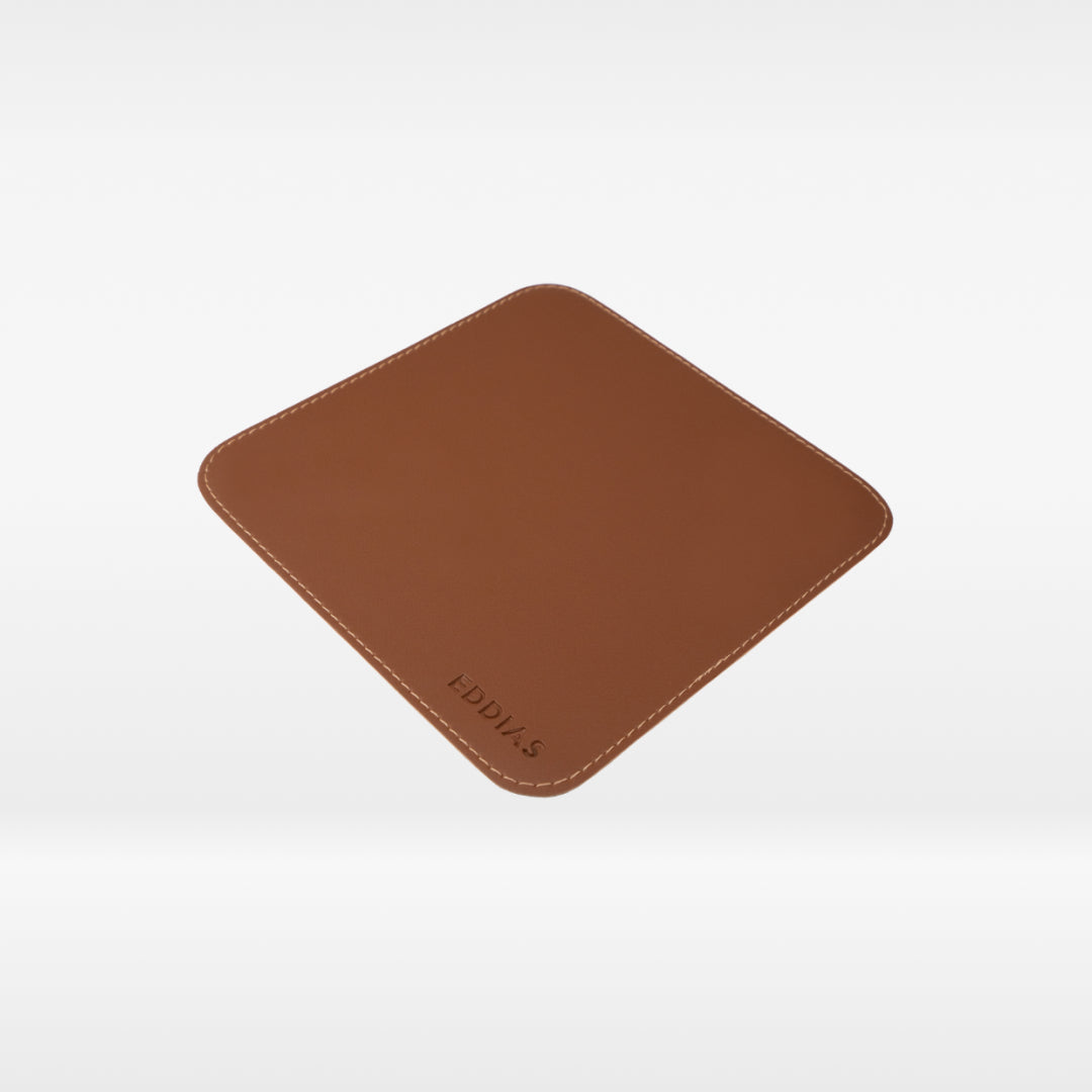 Mousepad Deskpad Office em Couro Ecológico