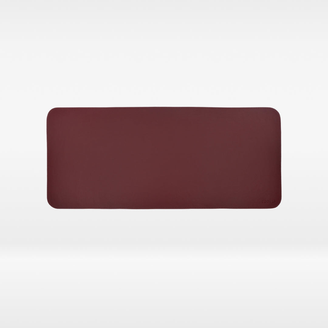 Mousepad Deskpad Office em Couro Ecológico