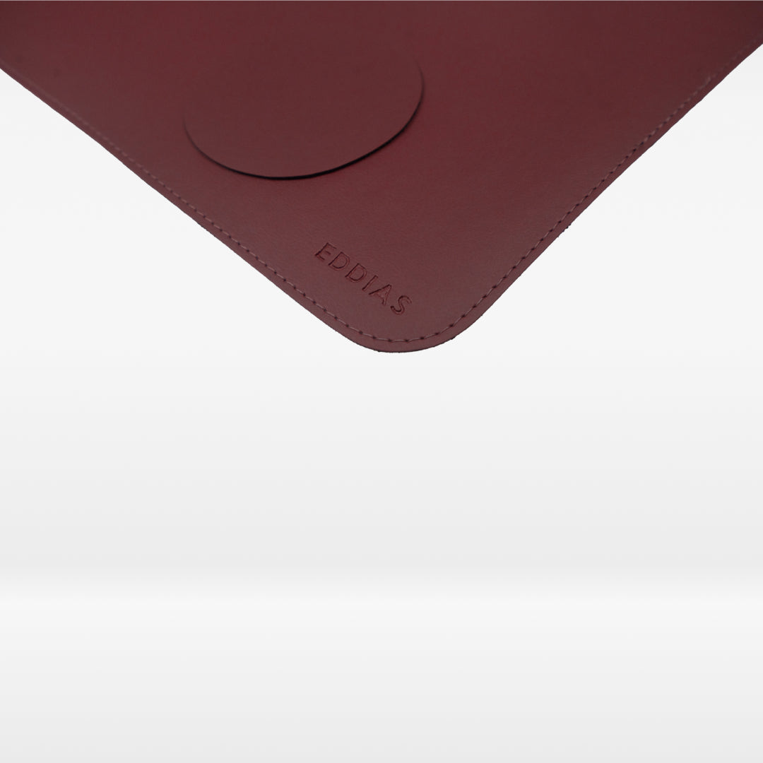 Mousepad Deskpad Office em Couro Ecológico
