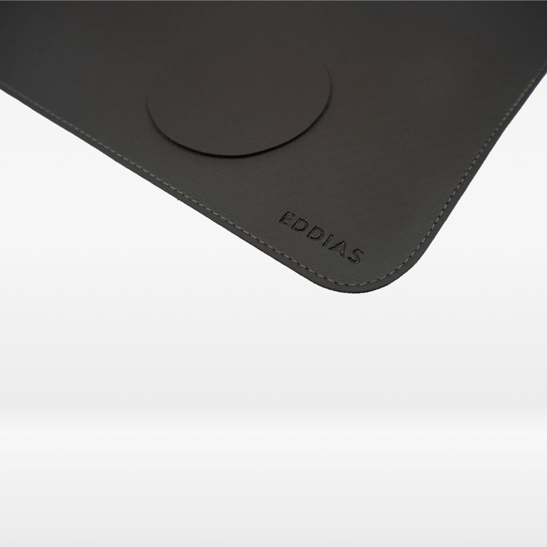 Mousepad Deskpad Office em Couro Ecológico