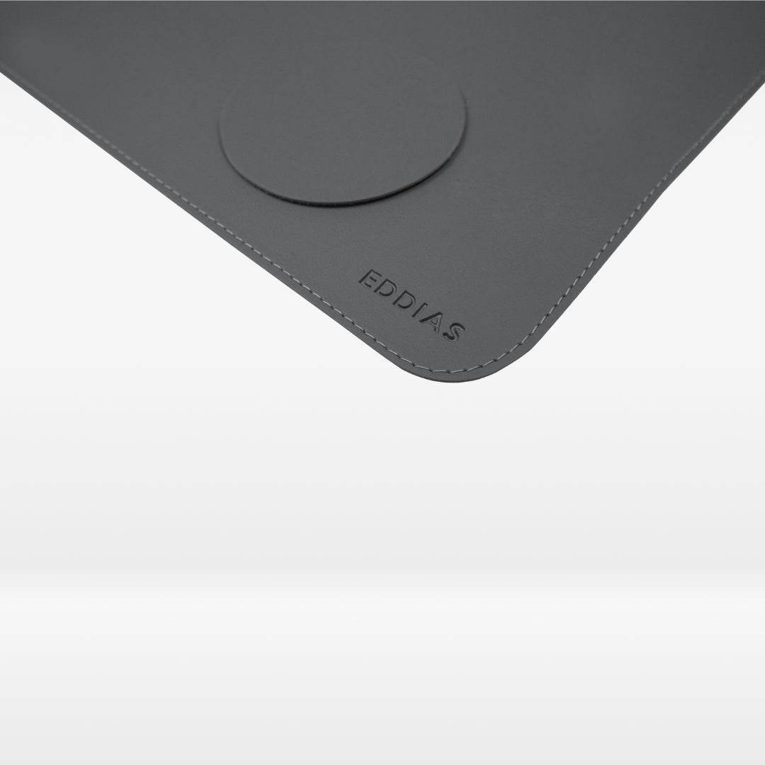 Mousepad Deskpad Office em Couro Ecológico
