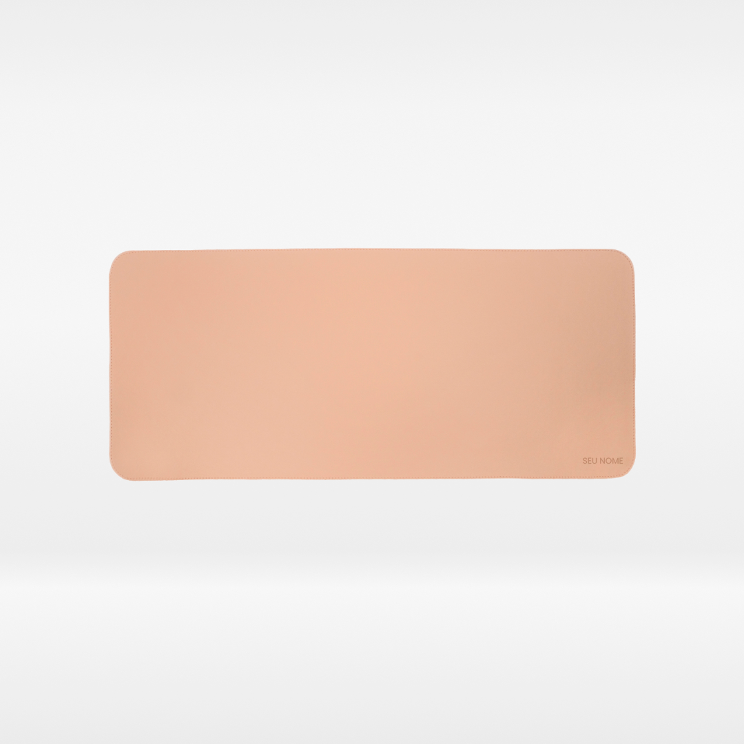 Mousepad Personalizado em Couro Ecológico