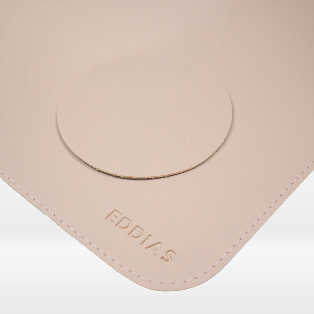 Mousepad Deskpad Office em Couro Ecológico