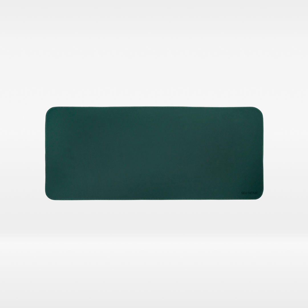 Mousepad Personalizado em Couro Ecológico