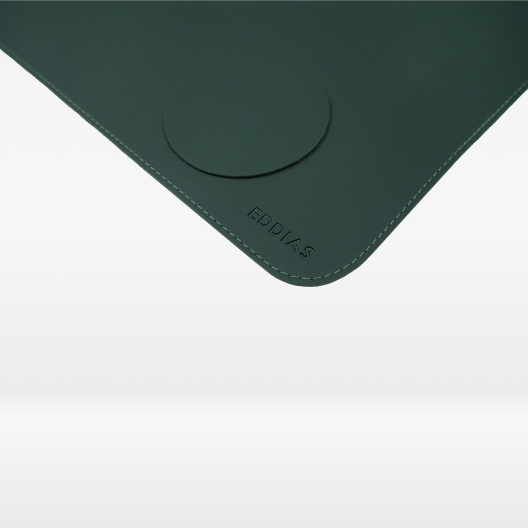 Mousepad Deskpad Office em Couro Ecológico