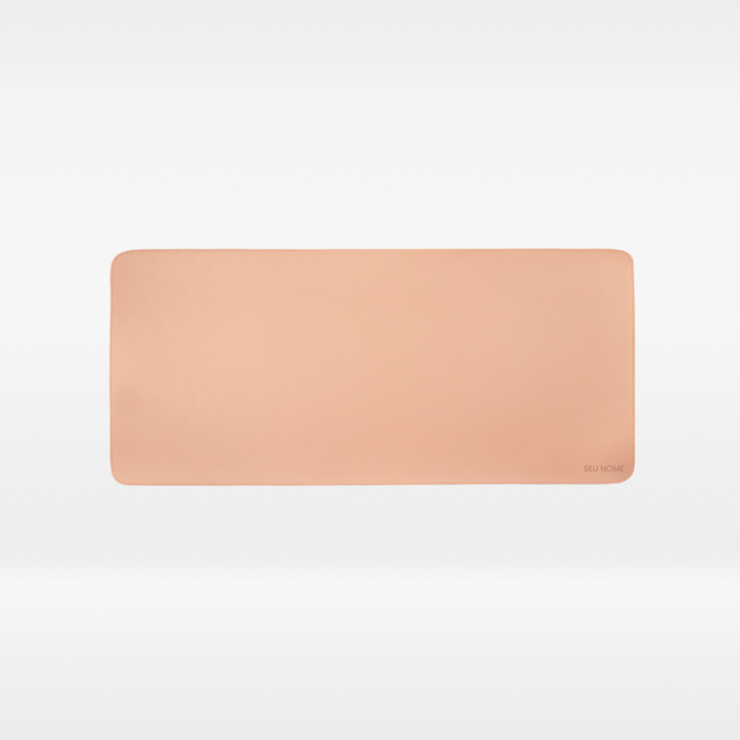 Mousepad Personalizado em Couro Ecológico