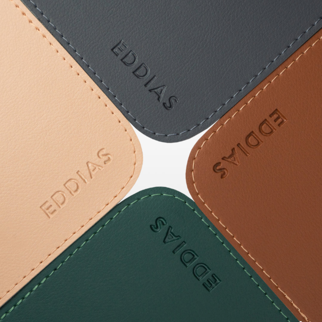 Mousepad Deskpad Office em Couro Ecológico