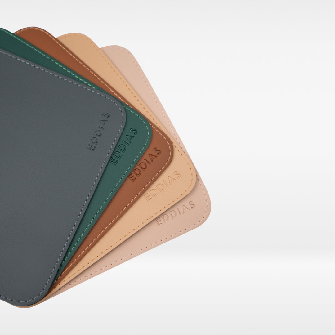 Mousepad Deskpad Office em Couro Ecológico