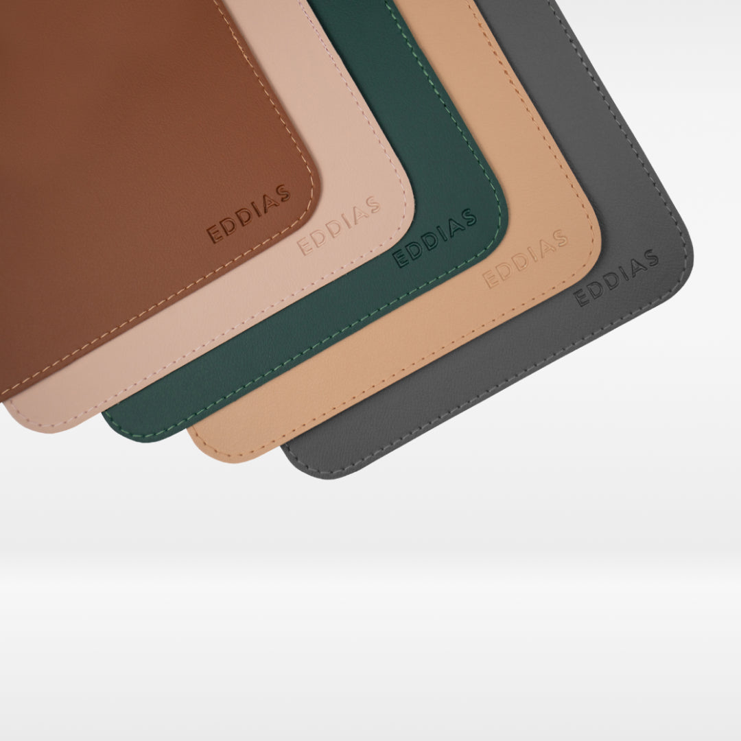 Mousepad Deskpad Office em Couro Ecológico