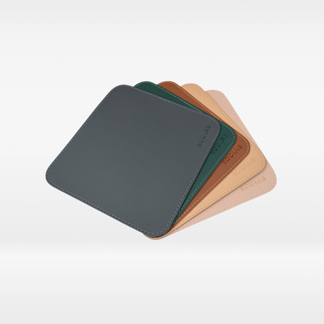 Mousepad Deskpad Office em Couro Ecológico