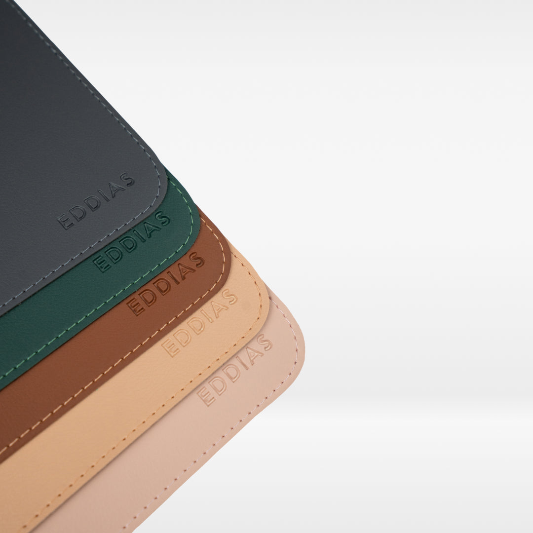 Mousepad Deskpad Office em Couro Ecológico
