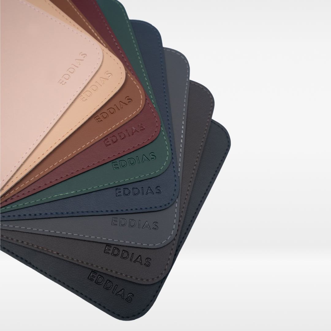 Mousepad Deskpad Office em Couro Ecológico