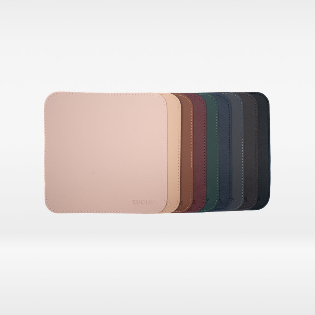 Mousepad Deskpad Office em Couro Ecológico