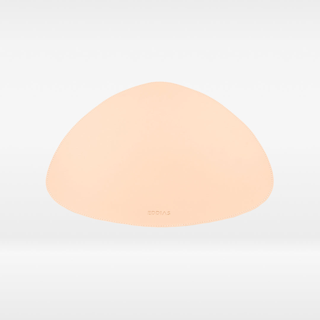 Sousplat Orgânico para Decoração de Mesa em Couro Ecológico