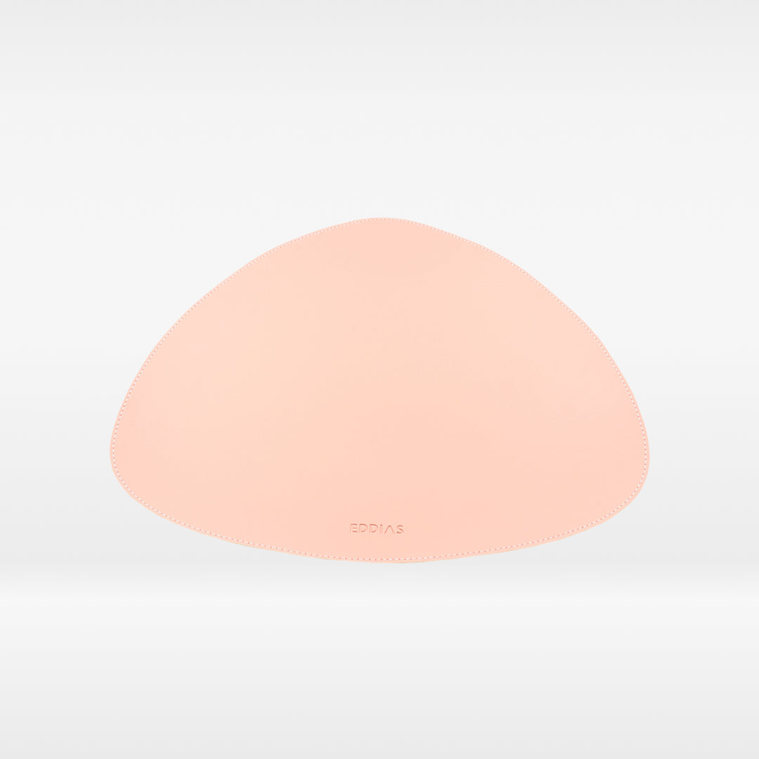 Sousplat Orgânico para Decoração de Mesa em Couro Ecológico