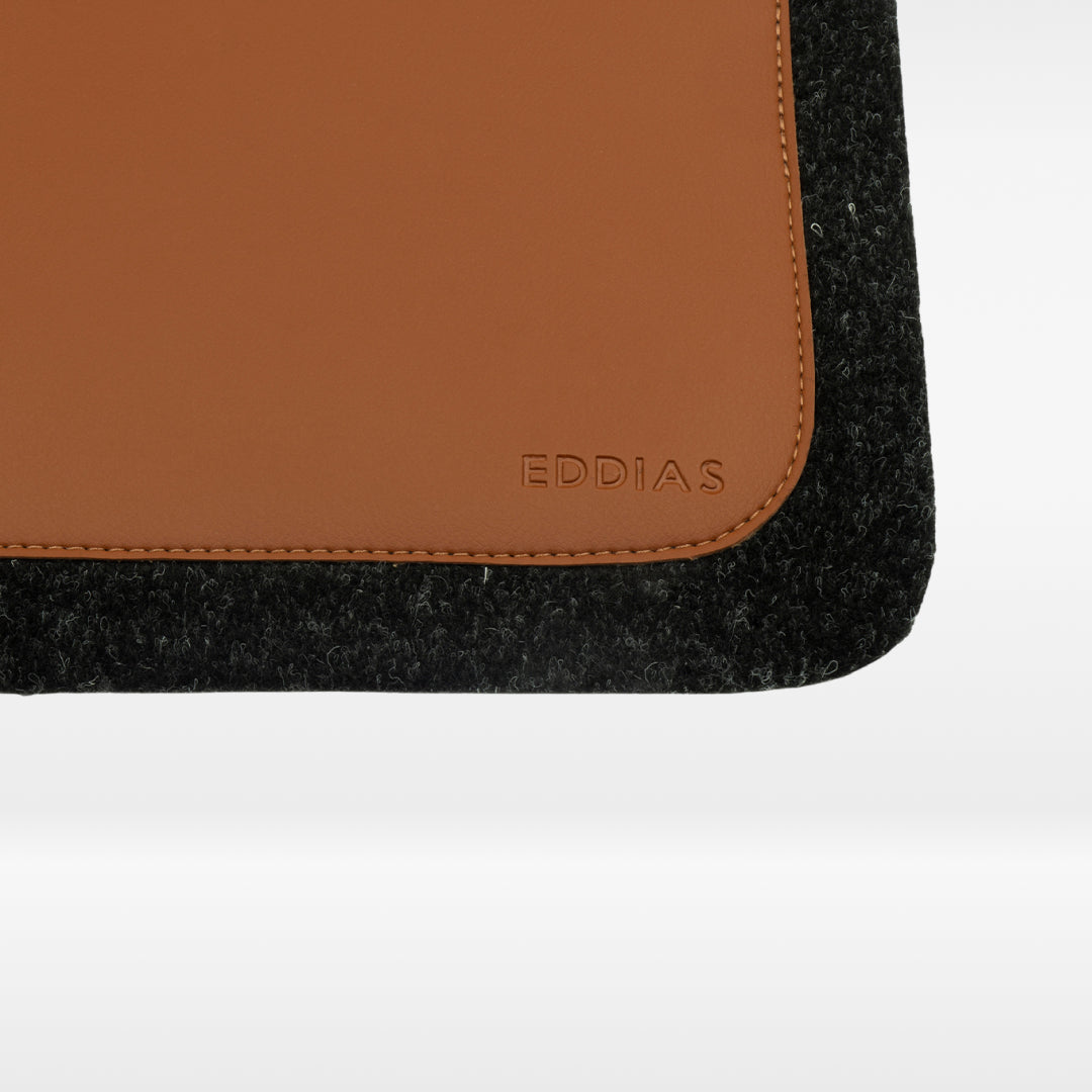 MousePad De Feltro Com Couro Ecológico