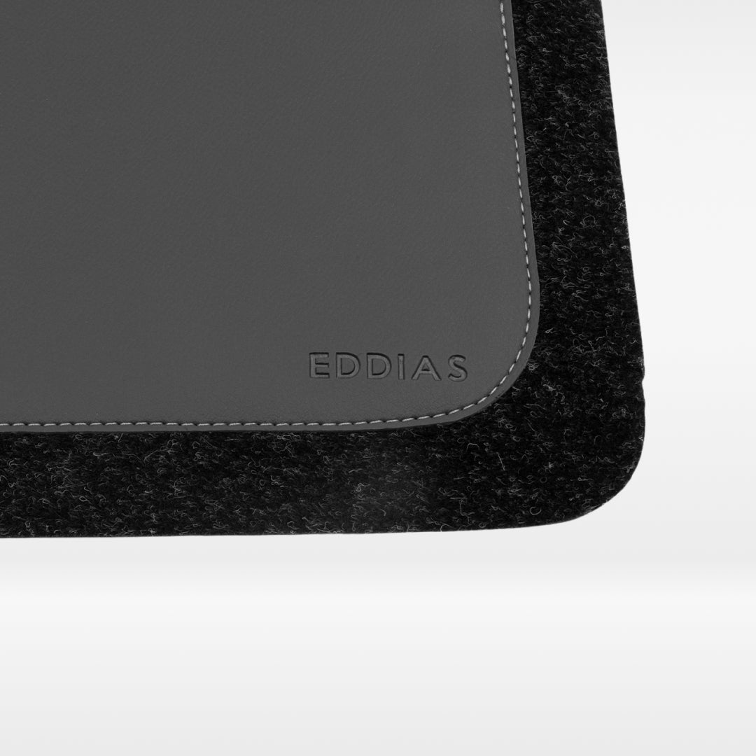 MousePad De Feltro Com Couro Ecológico