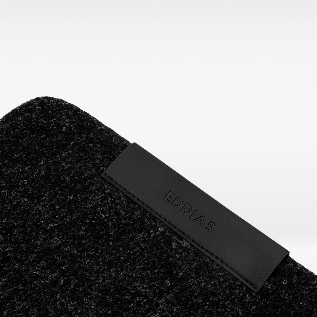 MousePad De Feltro Com Couro Ecológico + Porta Caneta