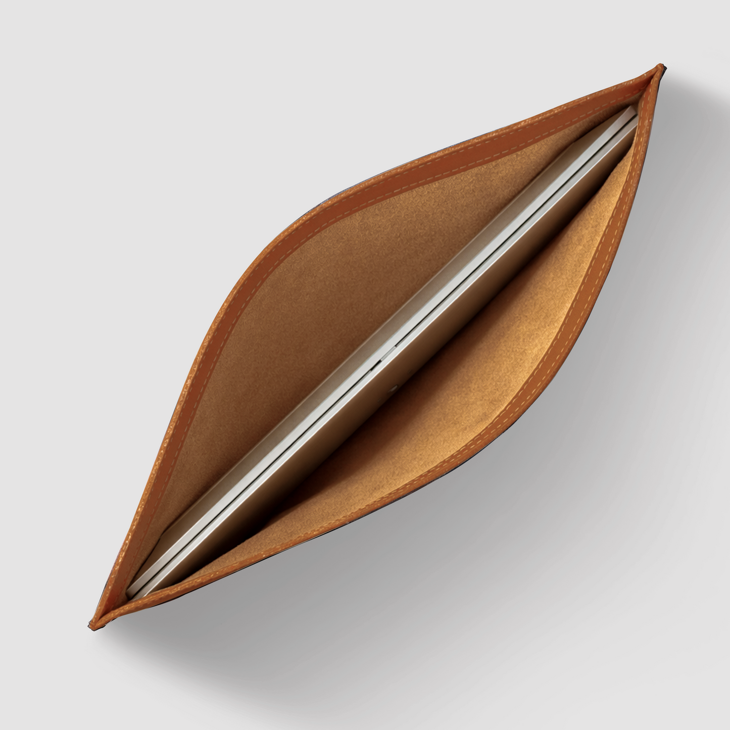 Case Sleeve para Macbook em Couro