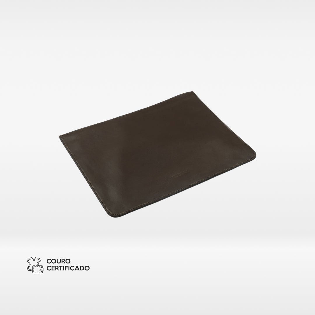 Case Sleeve para Macbook em Couro