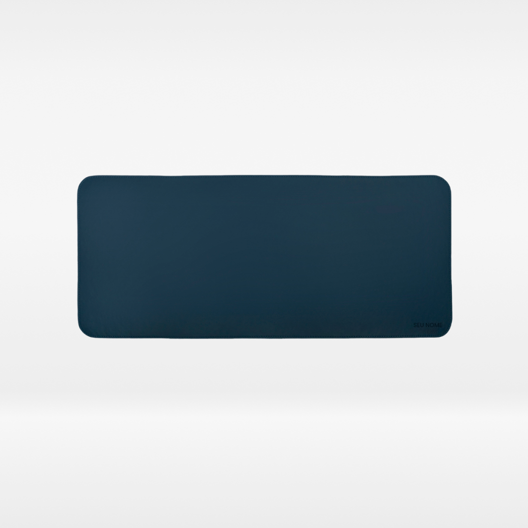 Mousepad Personalizado em Couro Ecológico