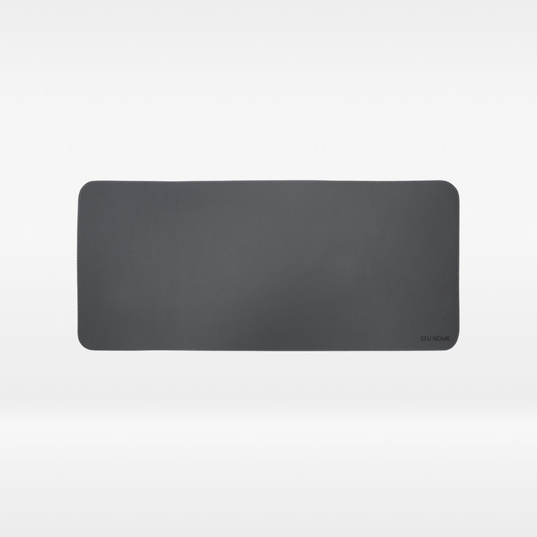 Mousepad Personalizado em Couro Ecológico