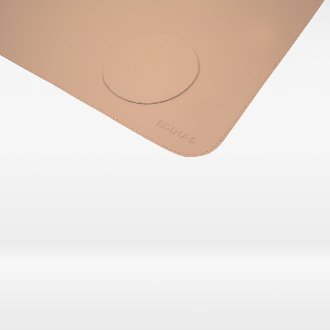 Mousepad Deskpad Office em Couro Ecológico
