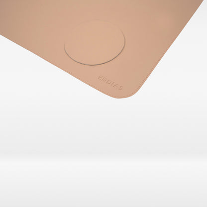 Mousepad Deskpad Office em Couro Ecológico