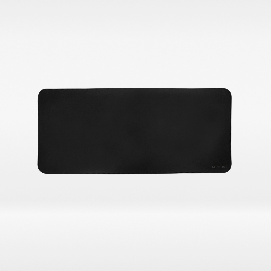 Mousepad Personalizado em Couro Ecológico