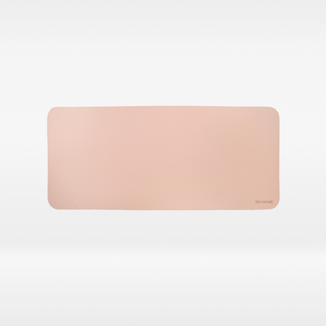 Mousepad Personalizado em Couro Ecológico