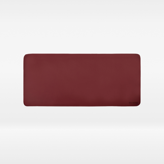 Mousepad Personalizado em Couro Ecológico