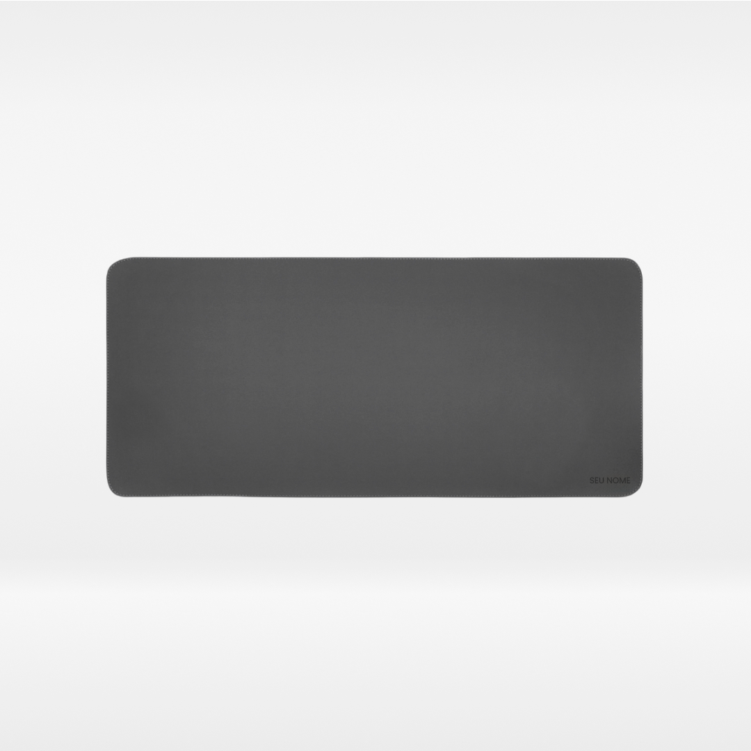 Mousepad Personalizado em Couro Ecológico