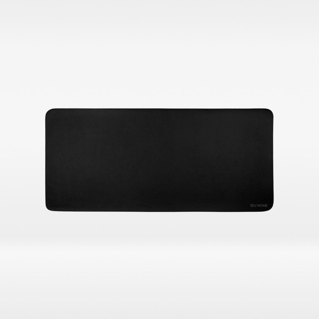 Mousepad Personalizado em Couro Ecológico