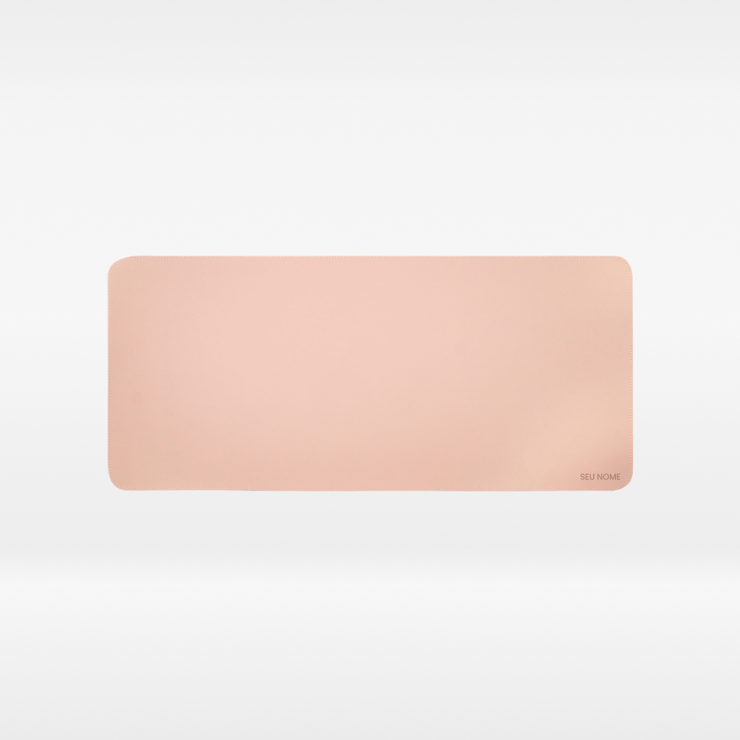 Mousepad Personalizado em Couro Ecológico