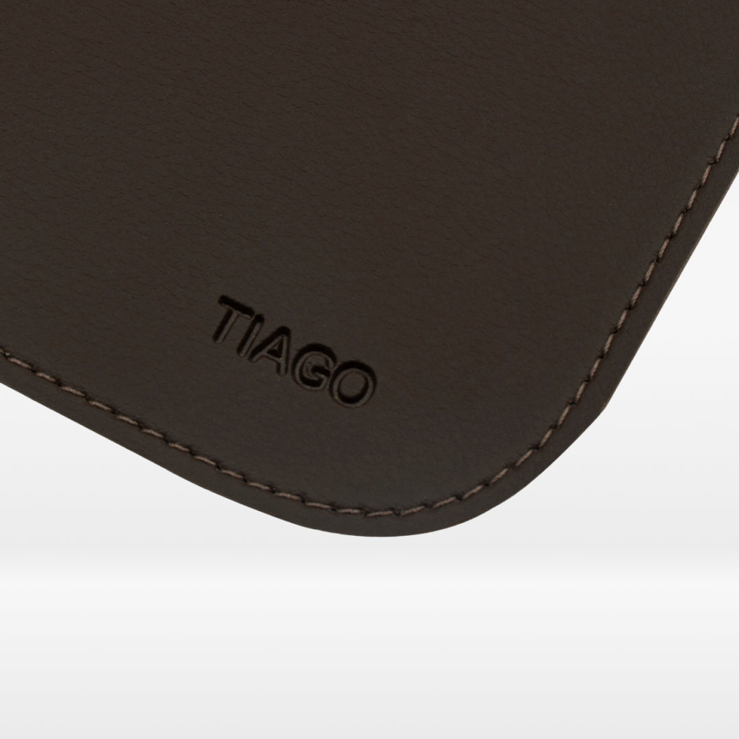 Mousepad Personalizado em Couro Ecológico