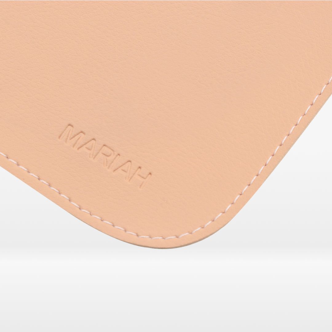 Mousepad Personalizado em Couro Ecológico