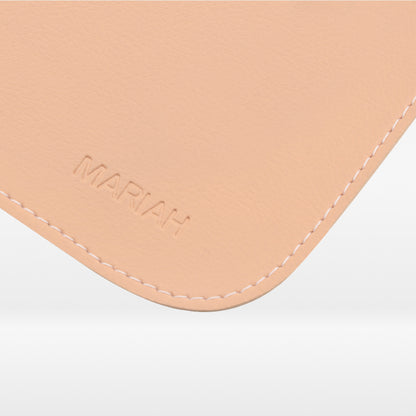 Mousepad Personalizado em Couro Ecológico