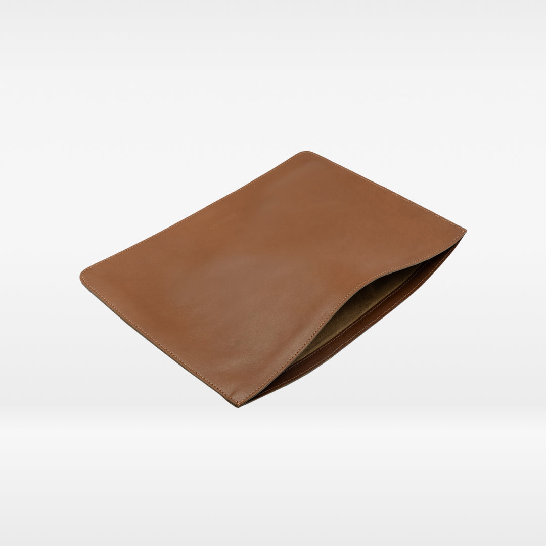 Case Sleeve para Macbook em Couro