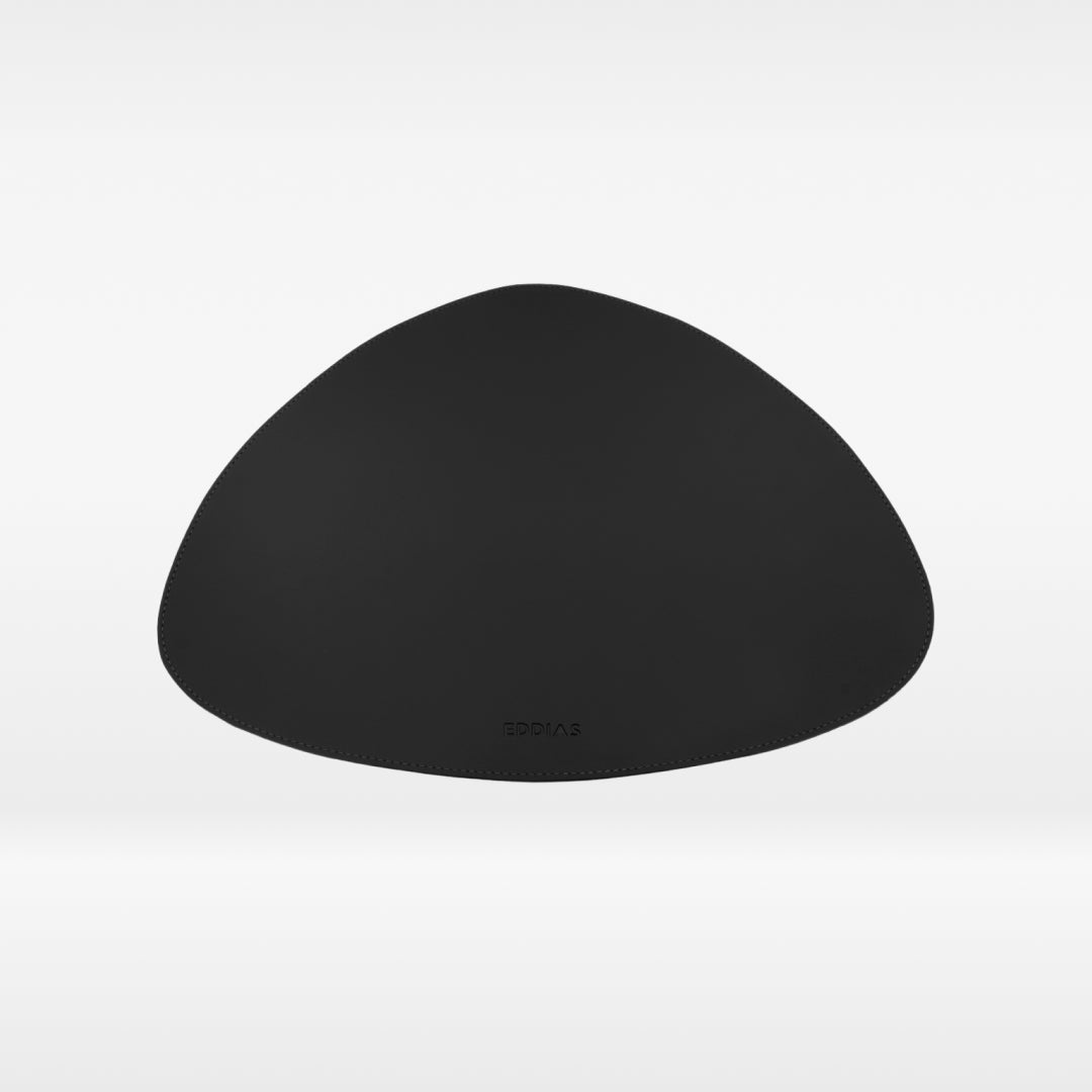 Sousplat Orgânico para Decoração de Mesa em Couro Ecológico