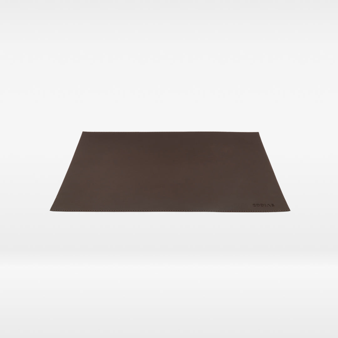 Sousplat Retangular para Decoração de Mesa em Couro Ecológico