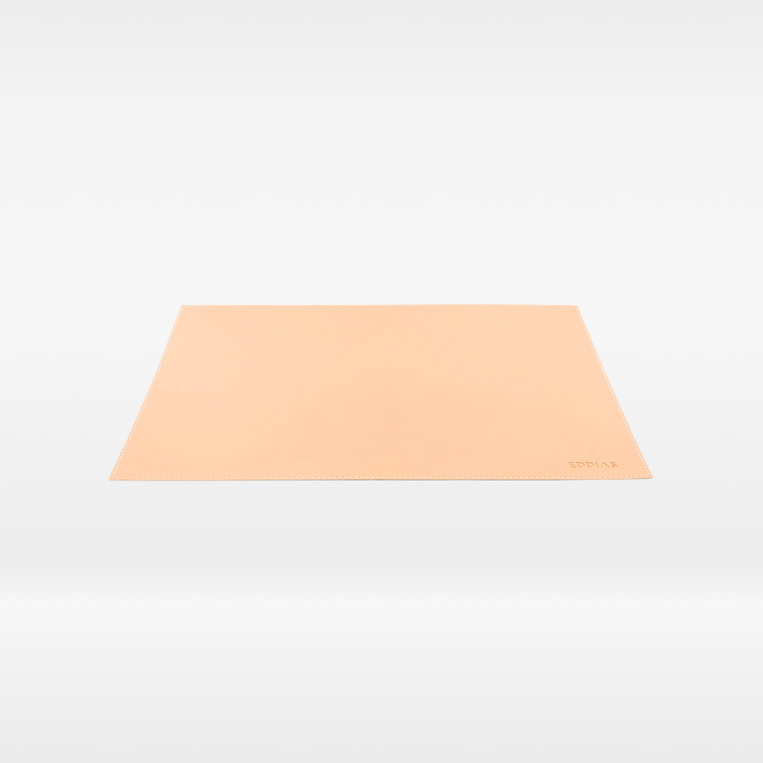 Sousplat Retangular para Decoração de Mesa em Couro Ecológico