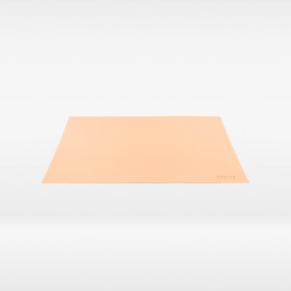 Sousplat Retangular para Decoração de Mesa em Couro Ecológico