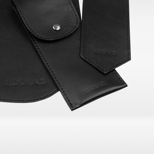 Kit Essential Desk MousePad Porta Caneta E Marca Página Em Couro