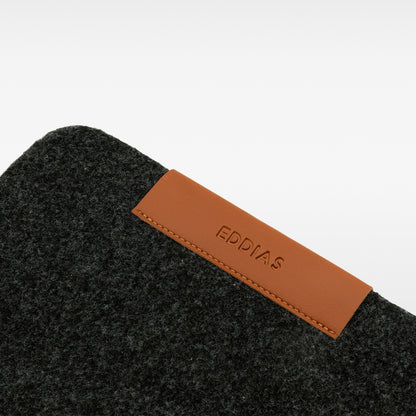 MousePad De Feltro Com Couro Ecológico + Porta Caneta