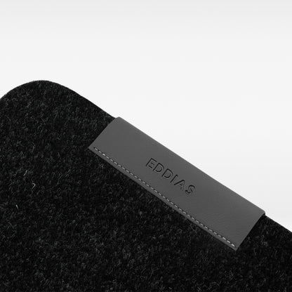 MousePad De Feltro Com Couro Ecológico + Porta Caneta