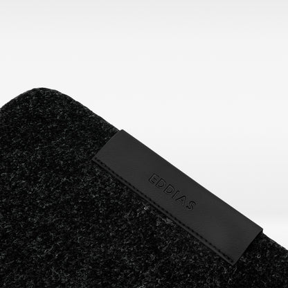 MousePad De Feltro Com Couro Ecológico + Porta Caneta