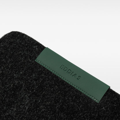 MousePad De Feltro Com Couro Ecológico + Porta Caneta