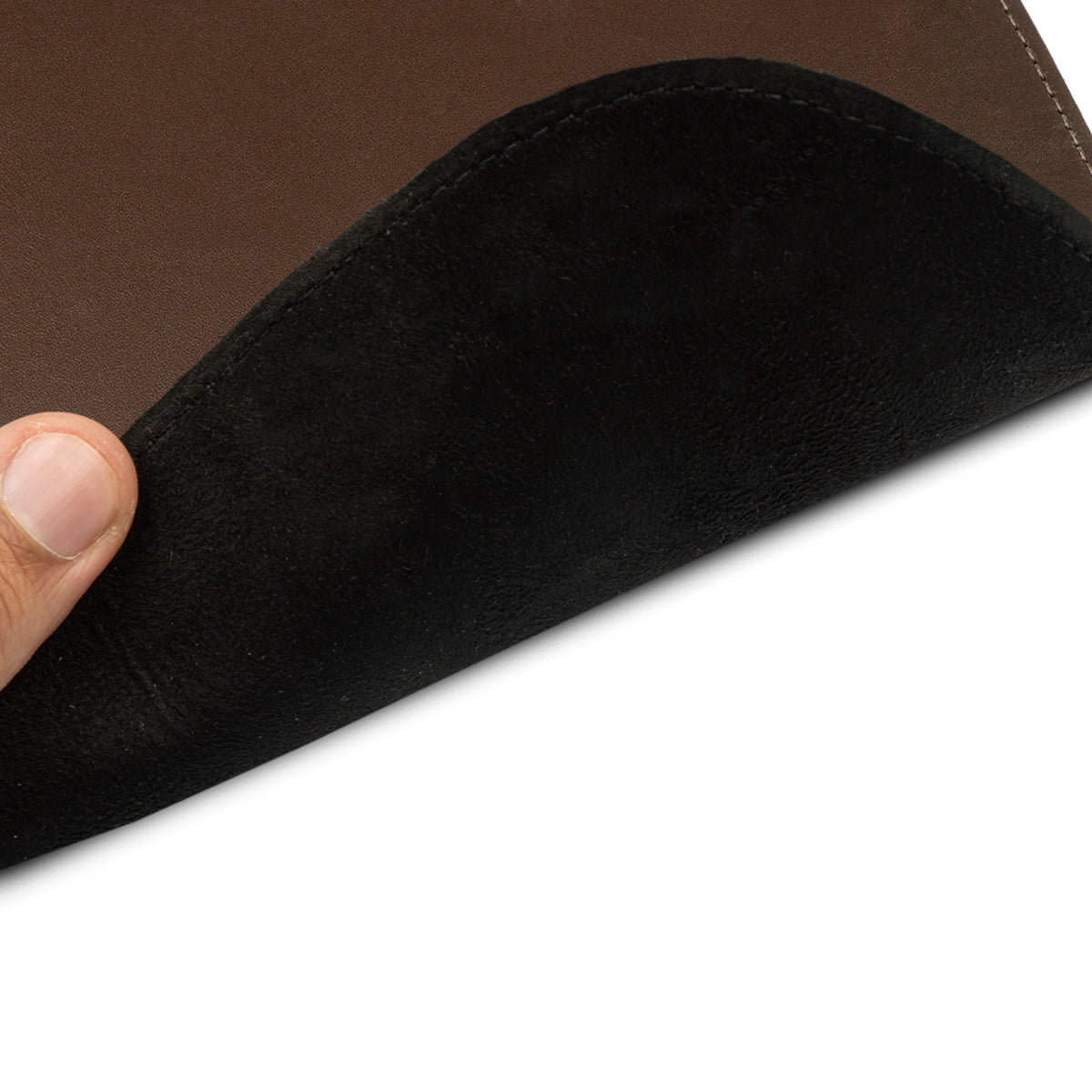 Kit Essential Desk MousePad Porta Caneta E Marca Página Em Couro