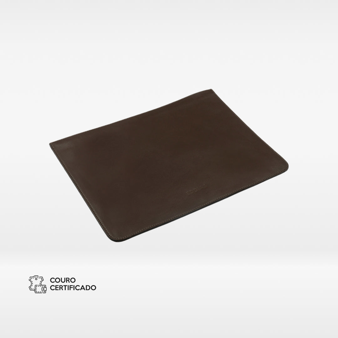 Case Sleeve para Macbook em Couro